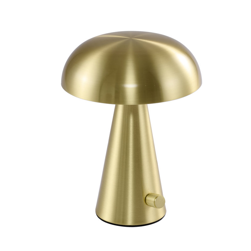 Lampe de table moderne en laiton 1 lumière 