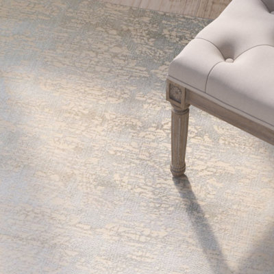 Bourgault Viscose Abstract Indoor Rug