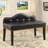 Hambright Faux Leather Upholstered Bench-111202034-15832328