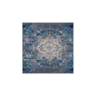 Machine Washable Gray Area Rug