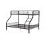 Lit superposé simple Caius Gunmetal