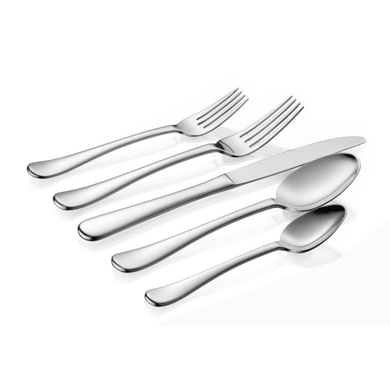 Ensemble de couverts 20 pièces en acier inoxydable Sali 18/10, service pour 4