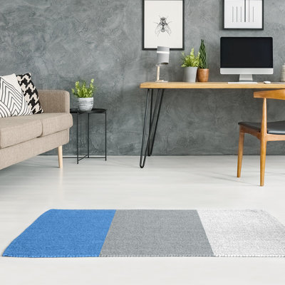 Tapis blanc/gris pour salle de football tennessee
