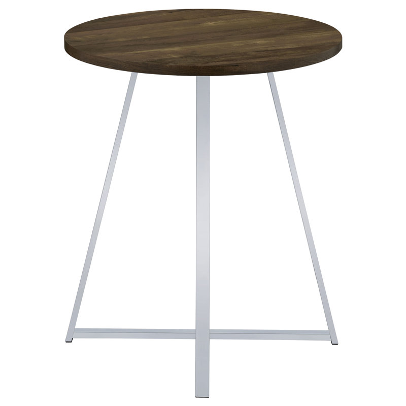 Mahveen Round Metal Base Dining Table