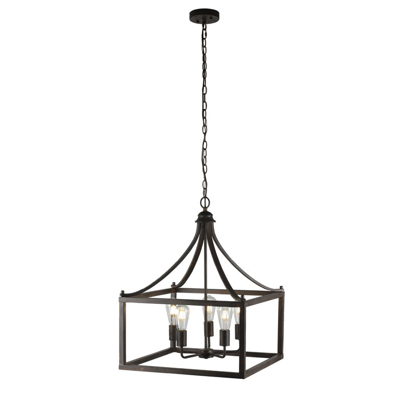 Lustre linéaire à 5 lumières Dallys