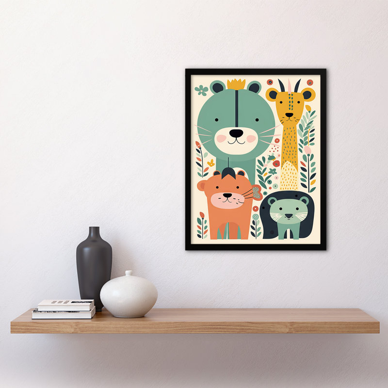 Aleksi Single Picture Frame Print
