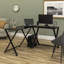 Bureau en forme de L réversible Ferro-15412293