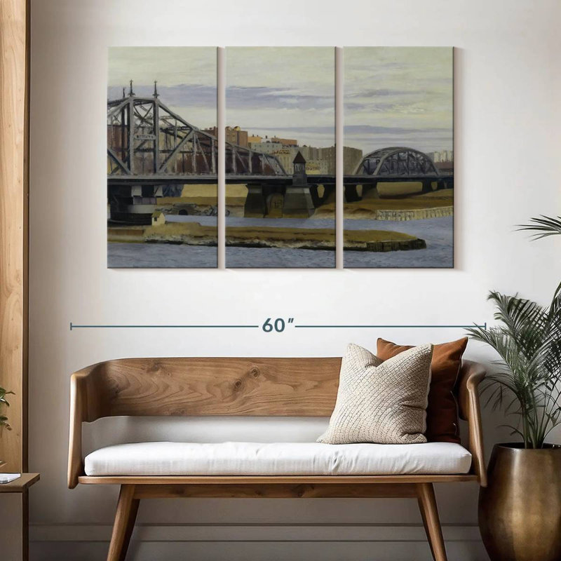 Tergel Macomb's Dam Bridge, 32'' H X 50'' W