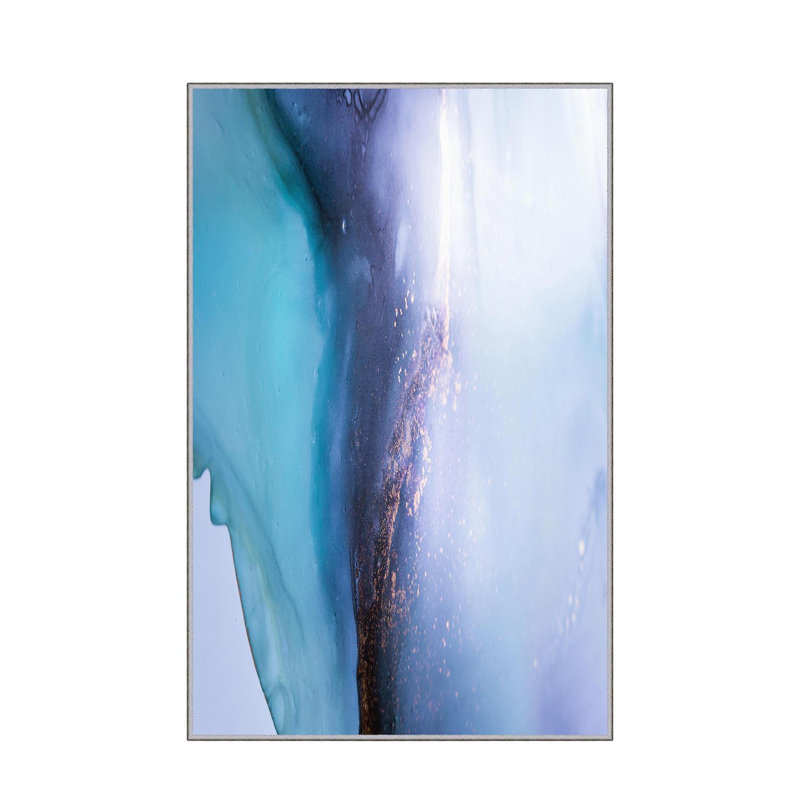 Premium Hall Carpet, 31.5 x 78.7 Inches | 100% Polyester, Antibacterial | 0.04 in Pile Height, Non-Slip Underside, Machine Washable | 3D Digital Printing | Ideal for Living Room & Entryway, Easy Maintenance