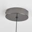 1 - Light Black LED Dome Pendant