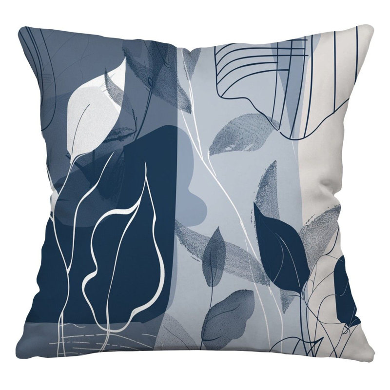 Coussin Botanical, H 20 po x l 20 po