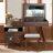 3-In-1 Vanity Desk With Lighted, Flip-Top Mirror & Adjustable Cabinet, Makeup Dressing Table With Stool-1639043208