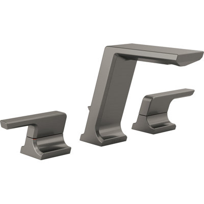 Pivotal Widespread Bathroom Faucet with Drain Assembly