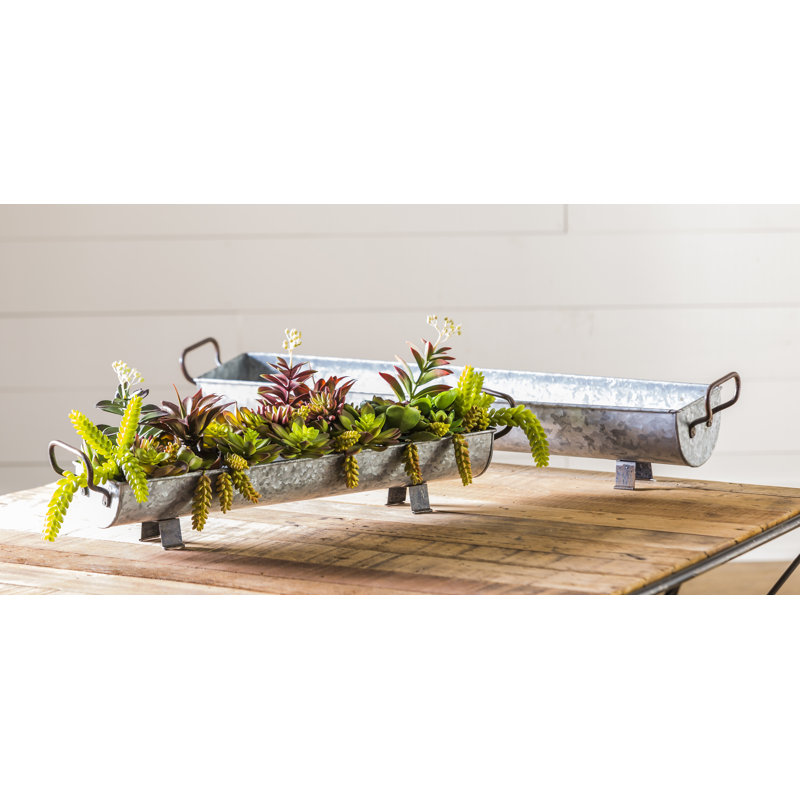 Whitton Metal Elevated Planter