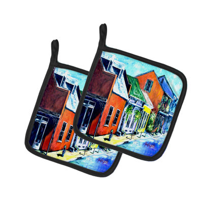Caroline's Treasures Martin Welch New Artwork Polyester Potholder Set