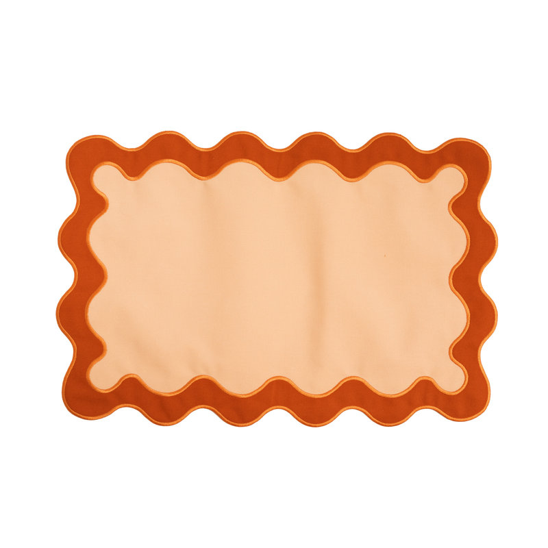 Polyester Rectangle Placemats, Pink