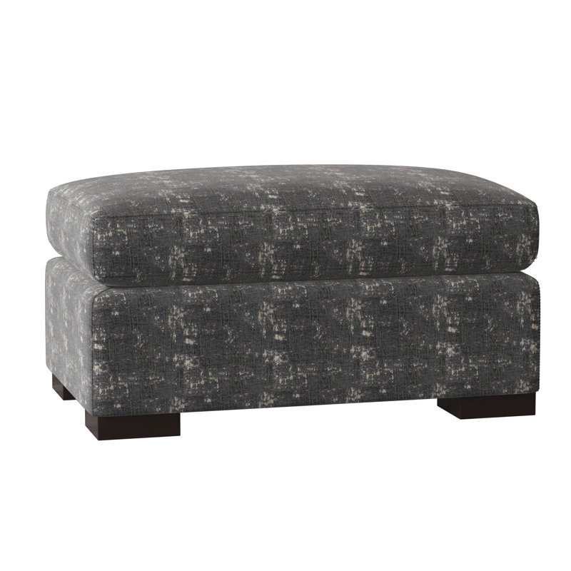 Elkins Ottoman, American Walnut, Margaret Tangelo