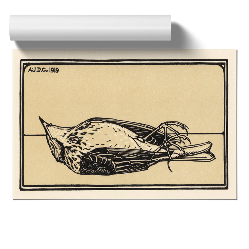Dead Bird by Julie de Graag - Frameless Print, 30cm H x 42cm W x 0.1cm D