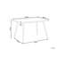 Aliana Metal Base Dining Table