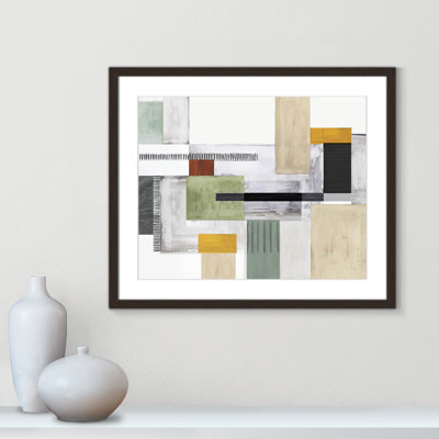 Playful Blocks Print by Tom Reeves