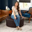Repose-pieds rond surdimensionné avec repose-pieds Denka-2058121670