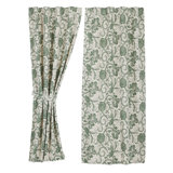 Cowlington Cotton Blend Room Darkening Curtain Panel Pair