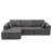 Boneless 109" Modular Sectional Sofa With Deep Seat, Cloud Sectional Couch With L-Shape Chaise For Living Room Bedroom - No Assembly Required-1923799176