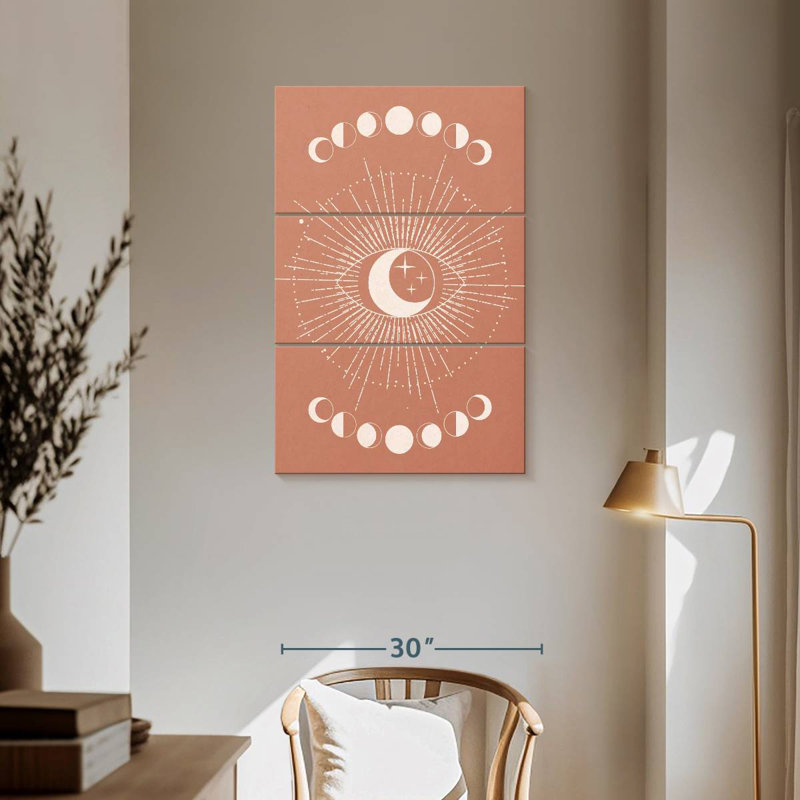 Adella Geometrical Solar System, 57" H x 36" W