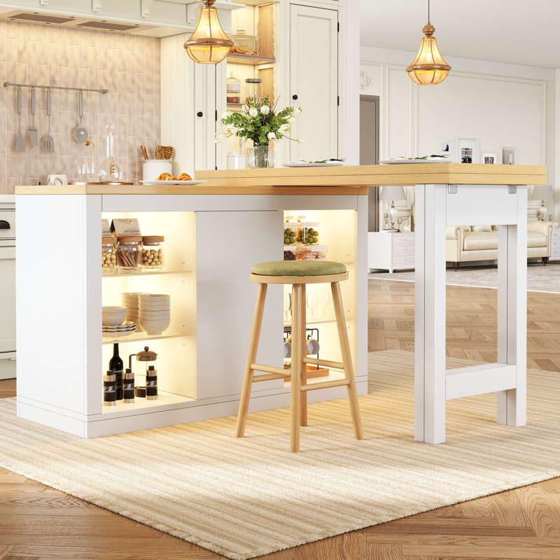 Kitchen Island, White