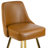 Pavlik Upholstered Counter Stool with Metal Frame-1952532863