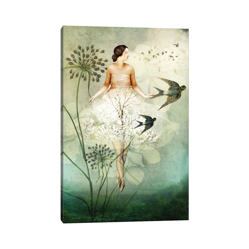 «Flyby» par Catrin Welz-Stein, reproduction, Toile tendue, H 12 po x l 8 po x P 0,75 po
