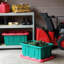 HOMZ Durabilt, bacs de rangement en plastique robustes avec couvercles-126281890-126281891
