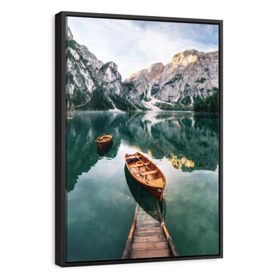 Bateaux Braies Lake