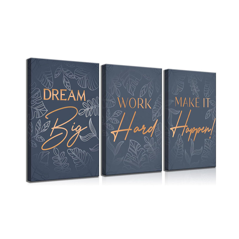 3 Piece Wrapped Canvas Print