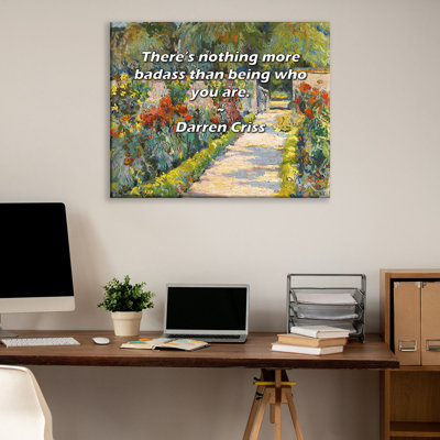Astoria Grand Gallery Wrapped Canvas By Bertrice Small: "Beauty, it would seem, was both a blessing a