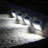 Solar Powered Outdoor LED Step Lights IP65 Waterproof Stainless Steel for Deck Fence Stair Garden Path-122499451