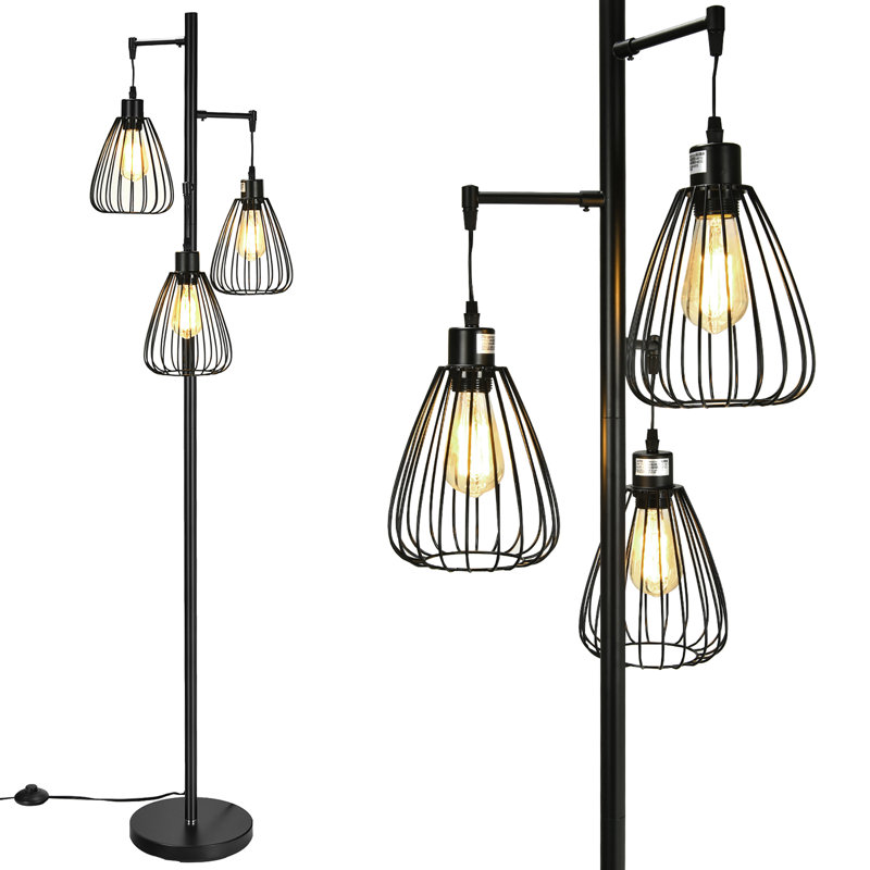 Lampe sur pied à branches 65 "