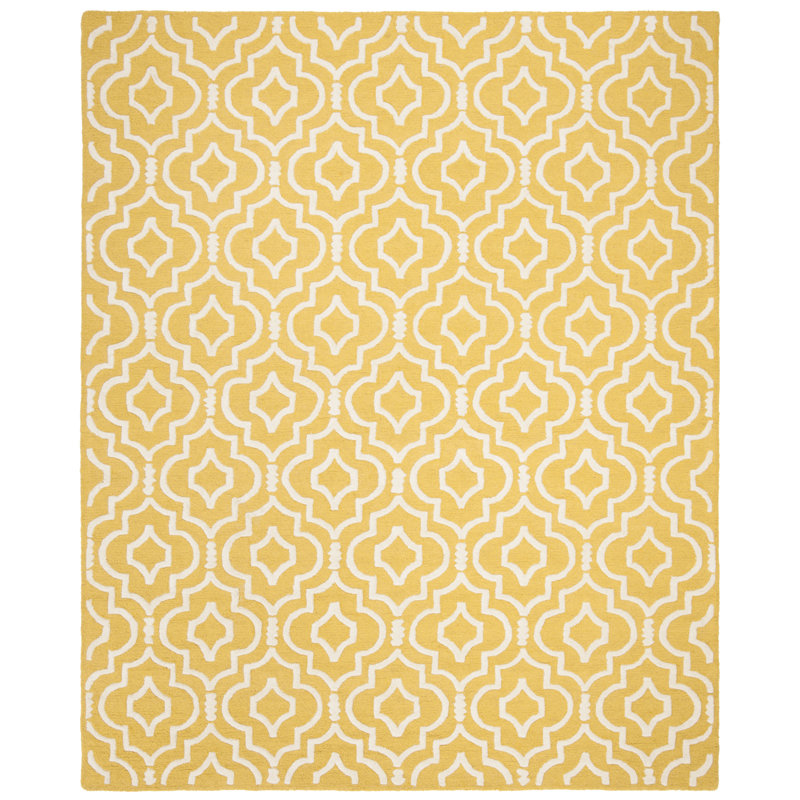 Tapis en laine touffeté à la main Cannen, Rectangle 8 pi x 10 pi