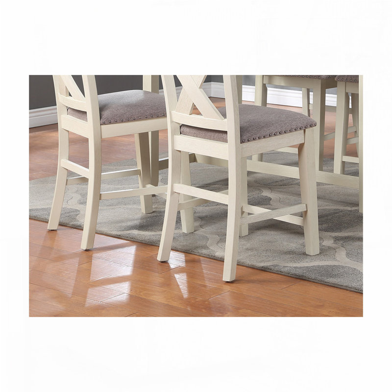 Ensemble de chaises, Brun, Blanc, crème