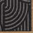 Tropea Chyana All-Weather Flatweave Indoor/Outdoor Area Rug, Black Cream Modern Geometric – Patio, Deck, Porch & Poolside-108840454