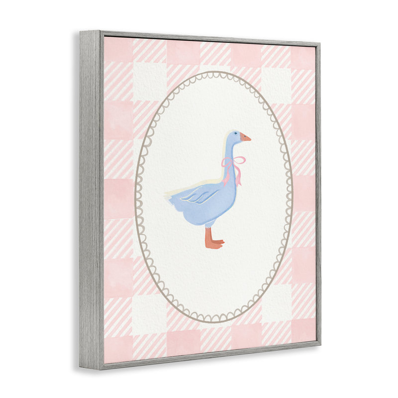 Giclée sur toile écossaise rose pâle, design par The Paper Curator, Estampe numérique Farmhouse, H 30 po x l 24 po