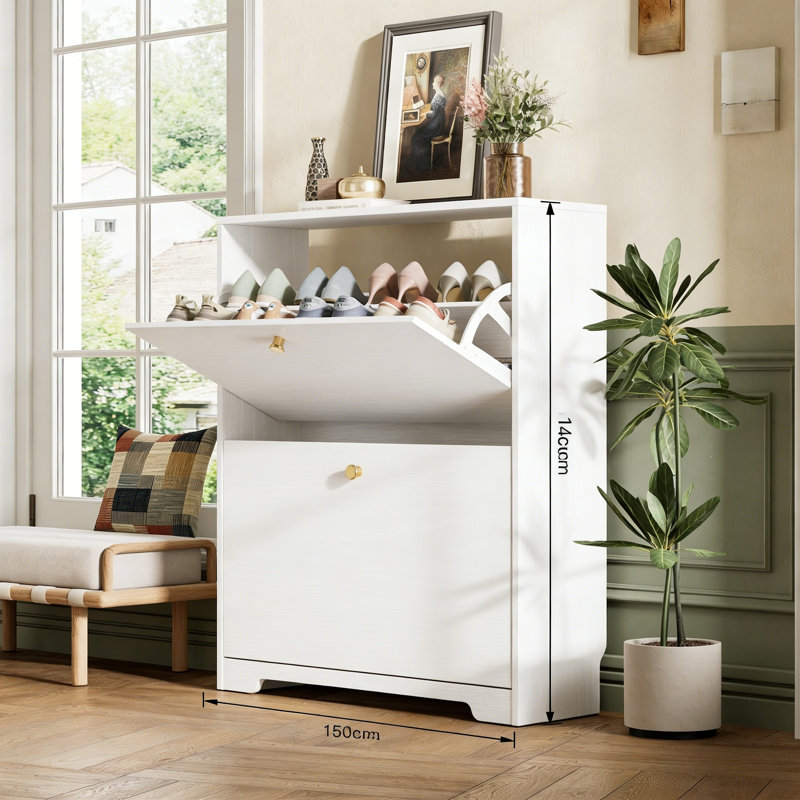 Premium Wooden Shoe Cabinet For Home