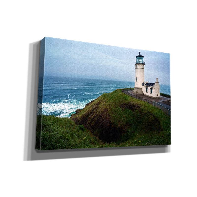 «North Head Lighthouse» par Rick Berk, art mural sur toile, H 18 po x l 26 po x P 0,75 po
