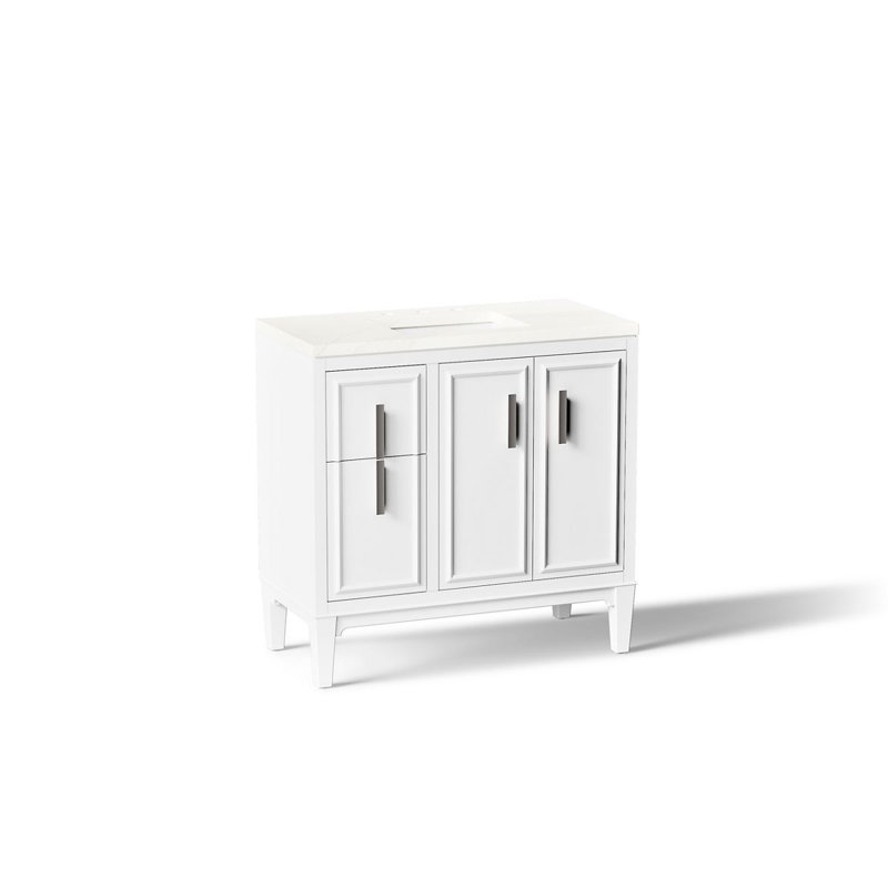 Ensemble de meuble-lavabo 36 po Southerk, Blanc