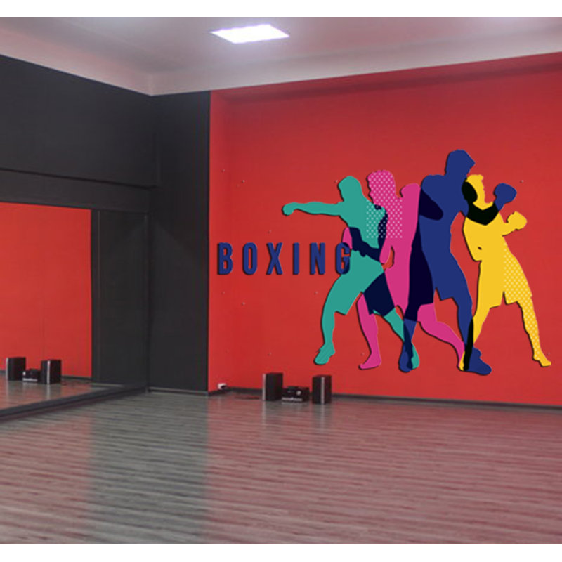 Sports Wall Decal, 46" H x 64" W