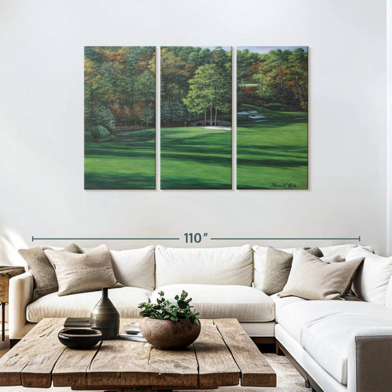 Sirci Augusta National 11th Hole II, H 48 po x l 74 po