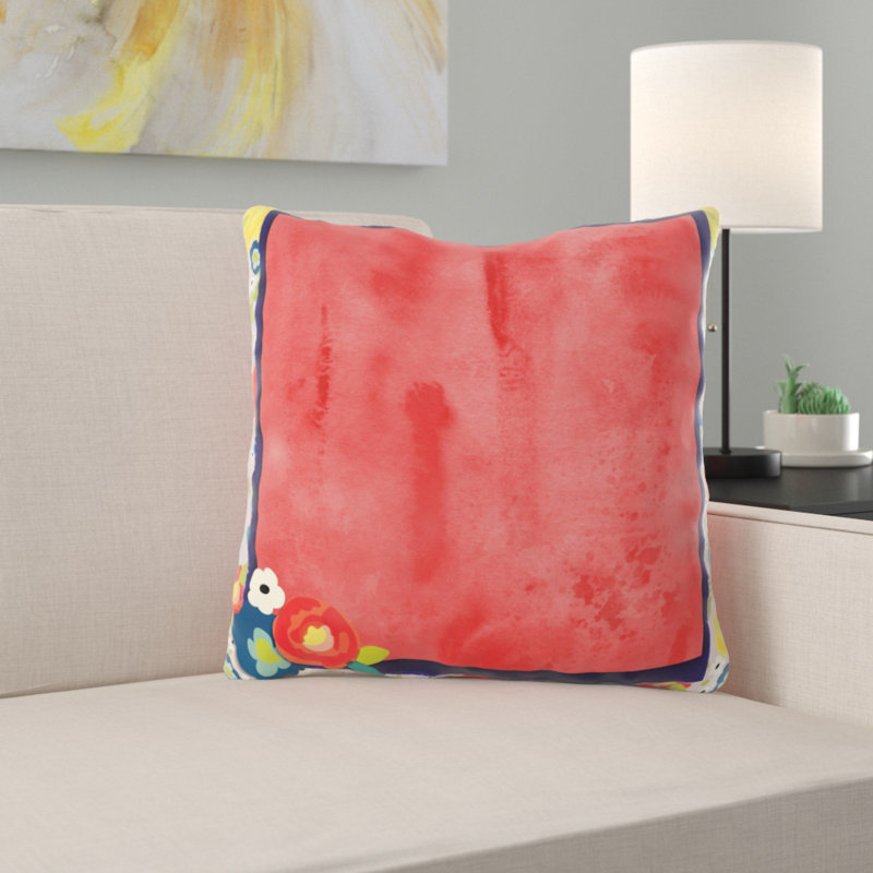 Permenter Throw Pillow, Microsuede, Indoor