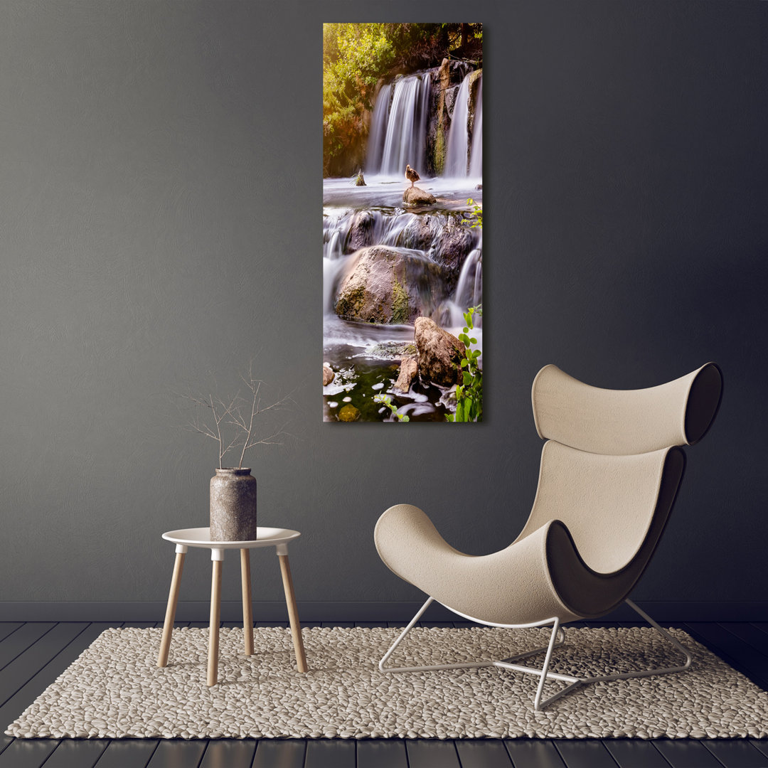 Kunstdruck WaterFall auf Leinwand