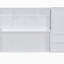 Lit escamotable double pleine grandeur avec placard et tiroirs, blanc-660979754-660979755
