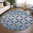 Machine Washable Indoor/Outdoor Lockway ACN2423 Geometric Rug-81459129